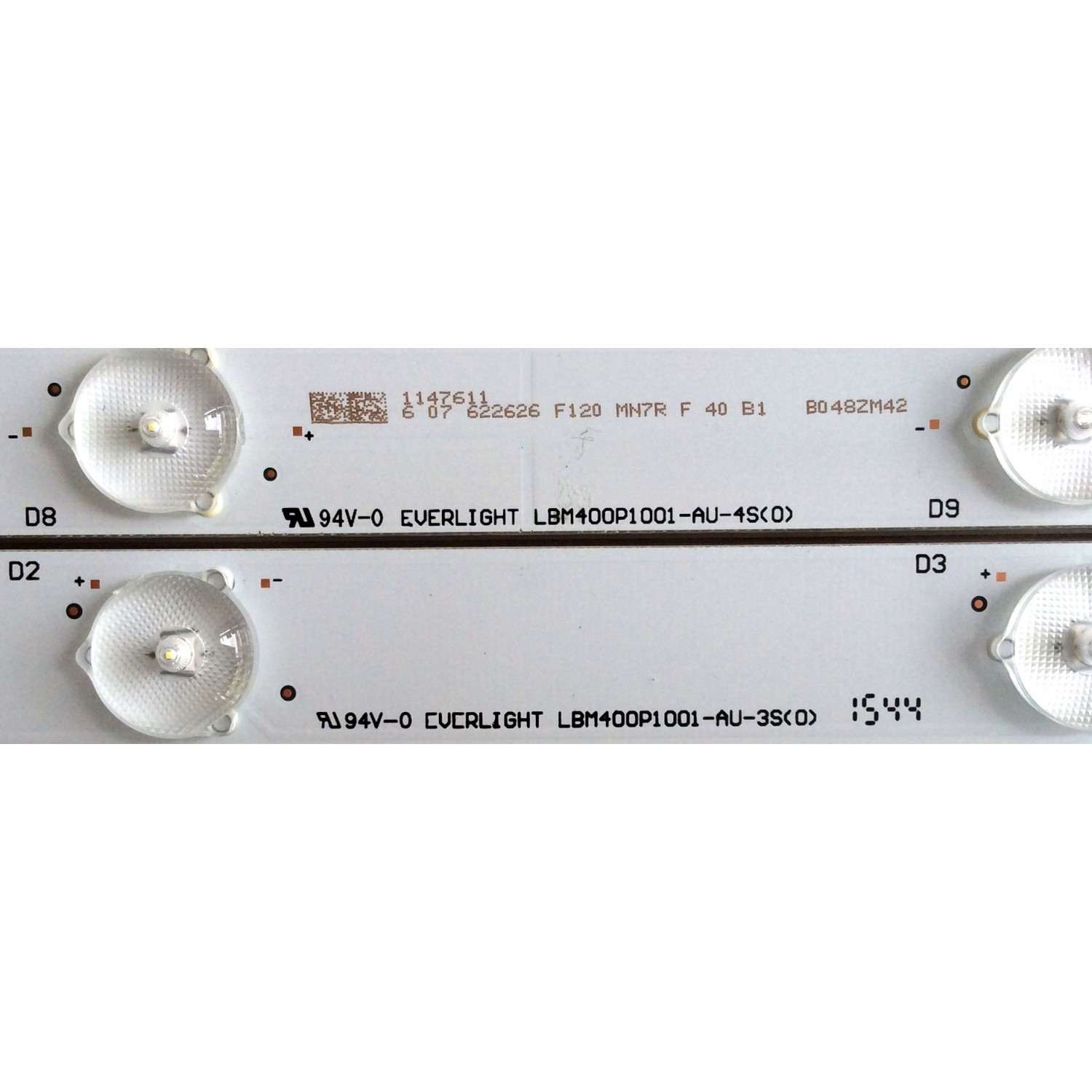 KIT DE LED`S PARA TV (4 PIEZAS) / HISENSE 1147611 / LBM400P1001-AU-3S(0) / LBM400P1001-AU-4S(0) / PANEL'S HD400DF-E32\B1\S2\GM\ROH / HD400DF-E32\S5\GM\ROH / MODELO 40H5B - Imagen 5